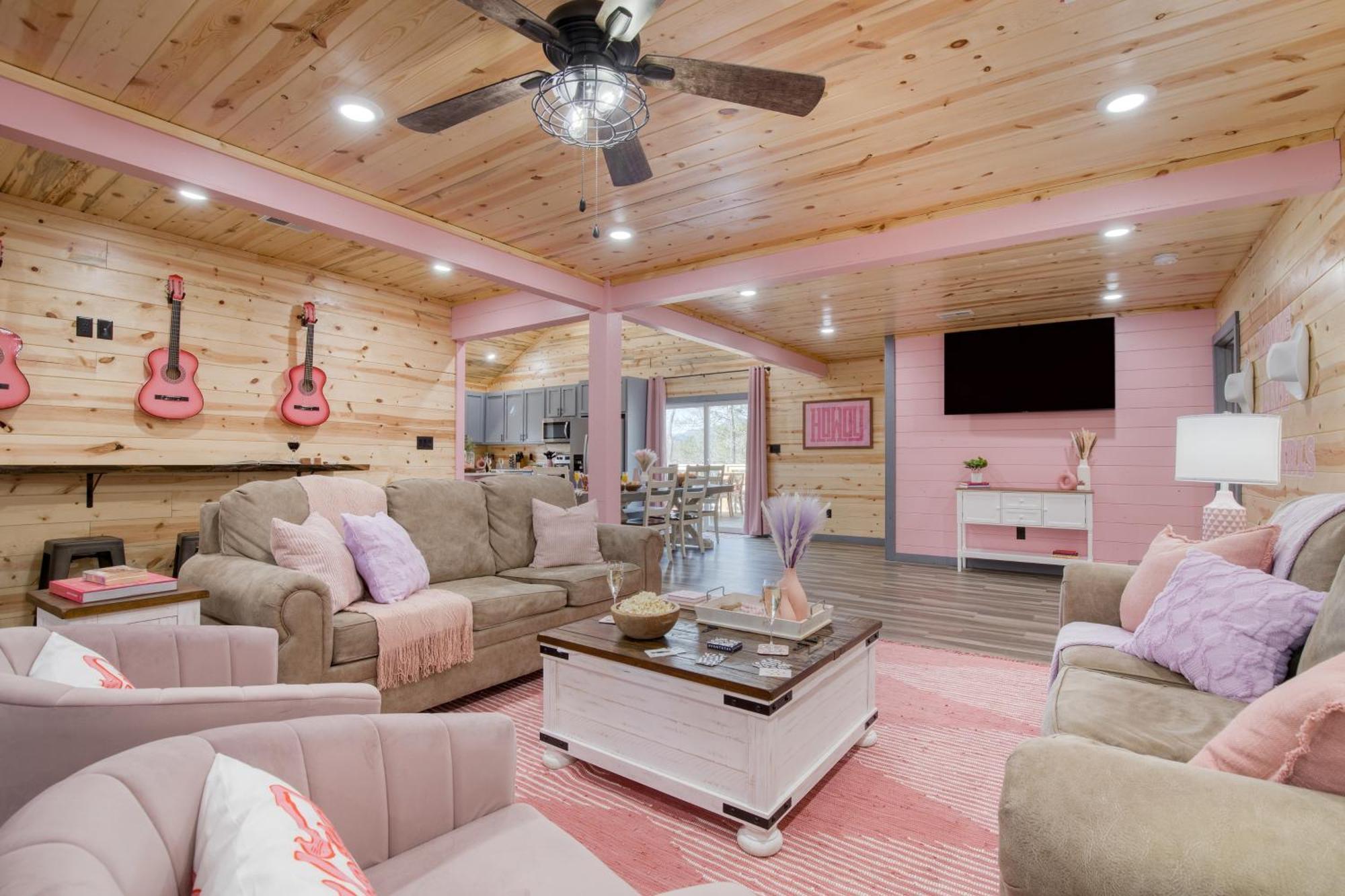 Pink Pines Avantstay Luxury Aesthetic Dream Home Indoor Pool Hot Tub Pigeon Forge Zewnętrze zdjęcie