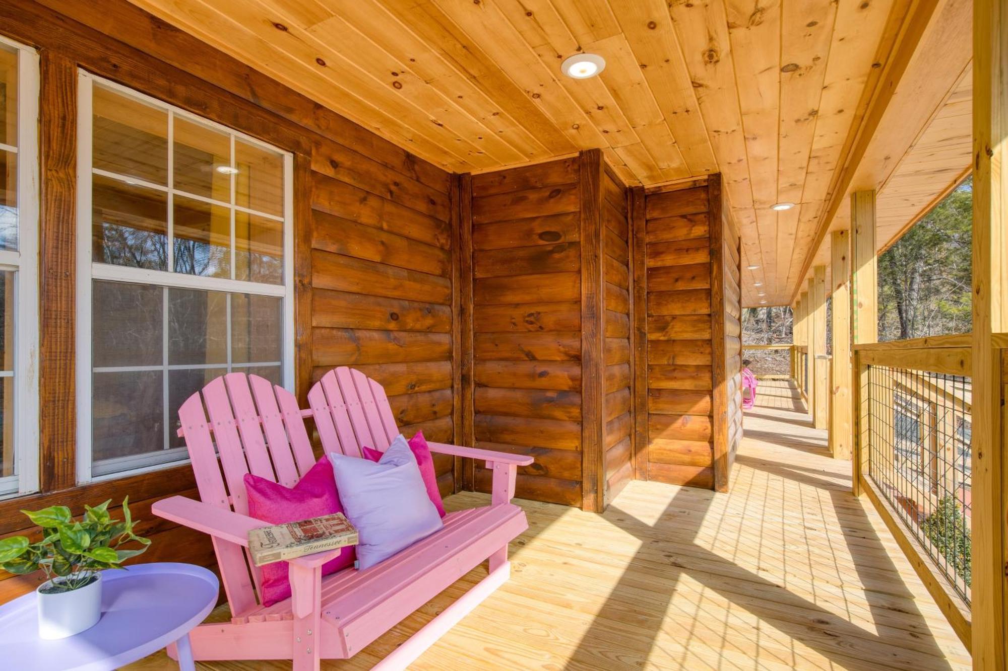 Pink Pines Avantstay Luxury Aesthetic Dream Home Indoor Pool Hot Tub Pigeon Forge Zewnętrze zdjęcie