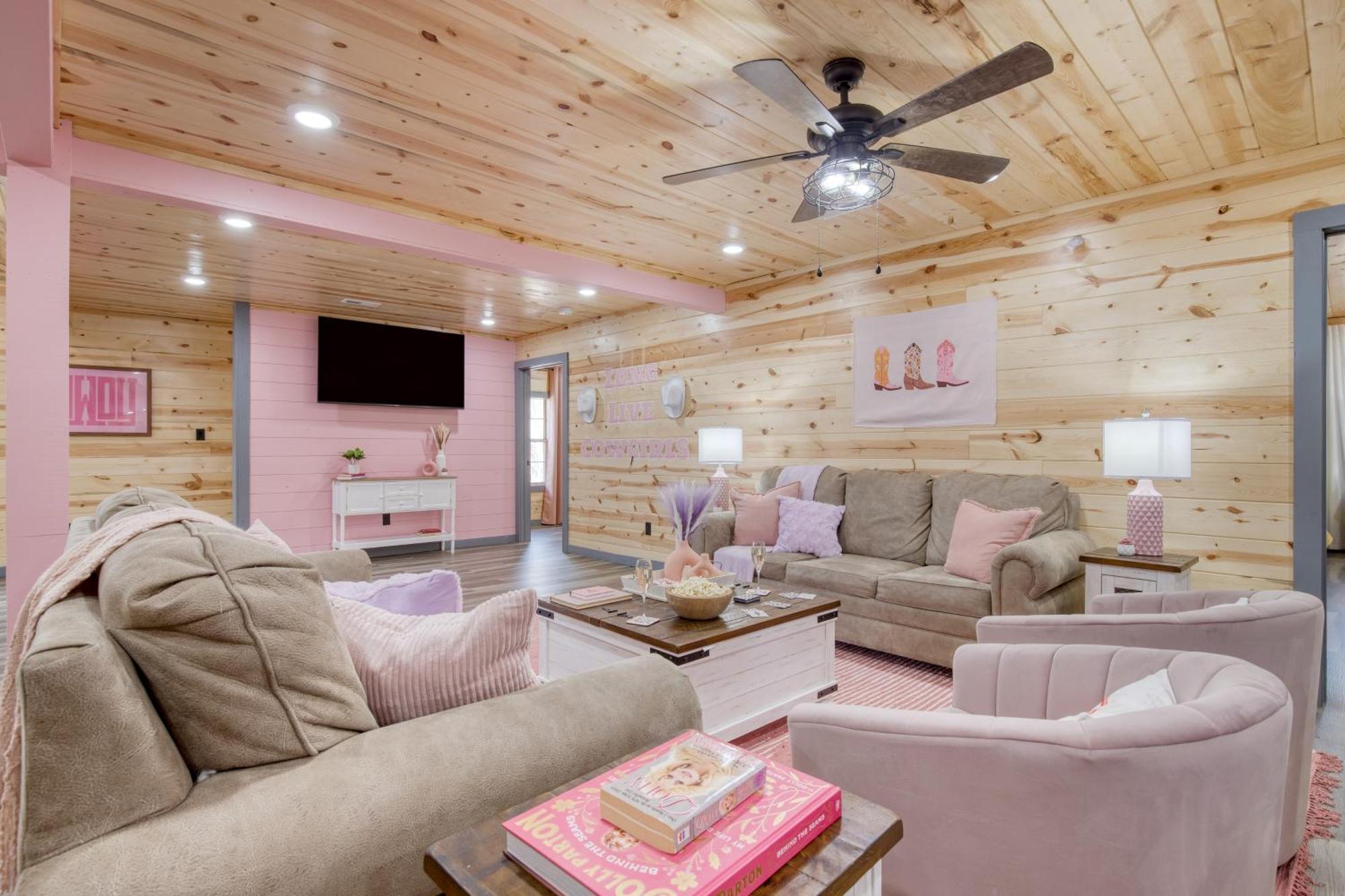 Pink Pines Avantstay Luxury Aesthetic Dream Home Indoor Pool Hot Tub Pigeon Forge Zewnętrze zdjęcie