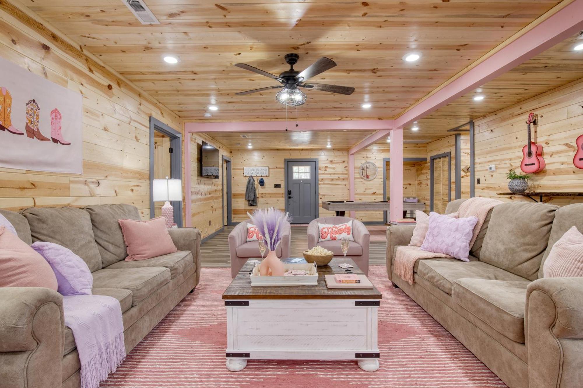 Pink Pines Avantstay Luxury Aesthetic Dream Home Indoor Pool Hot Tub Pigeon Forge Zewnętrze zdjęcie