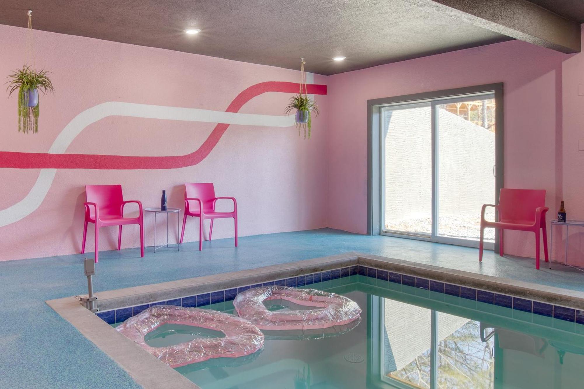 Pink Pines Avantstay Luxury Aesthetic Dream Home Indoor Pool Hot Tub Pigeon Forge Zewnętrze zdjęcie