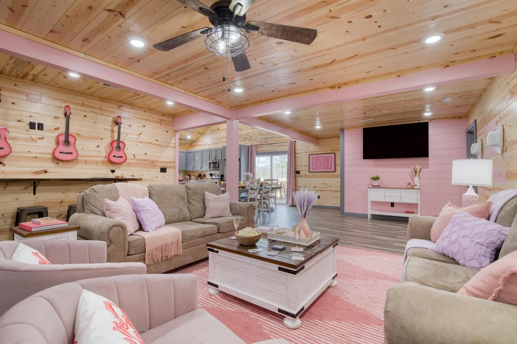 Pink Pines Avantstay Luxury Aesthetic Dream Home Indoor Pool Hot Tub Pigeon Forge Zewnętrze zdjęcie